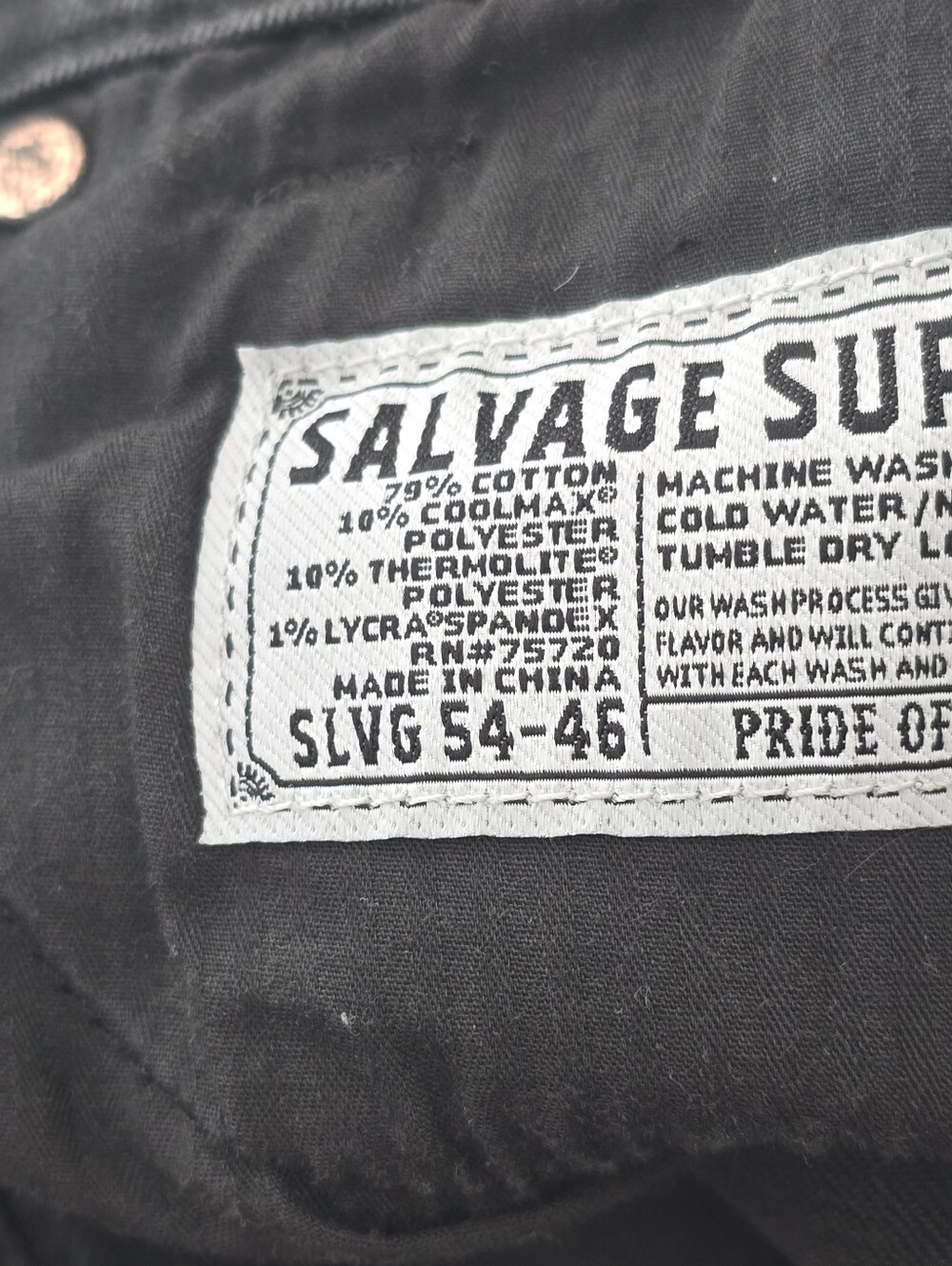 BKE Jake Straight Jeans in Light Gray - Picture 5 of 5